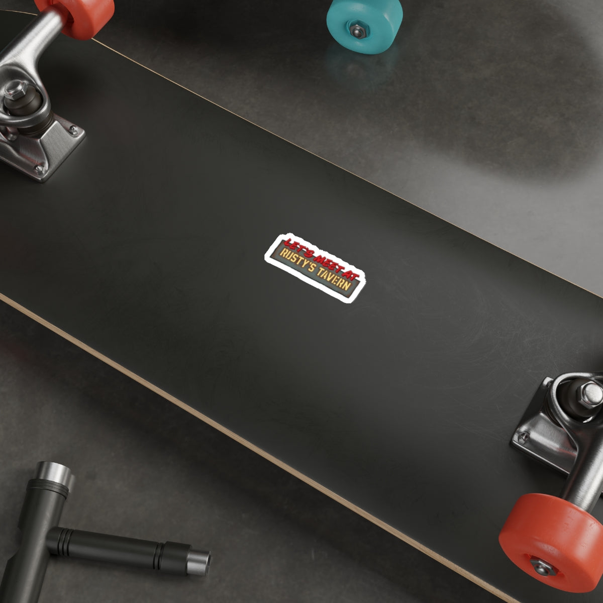 Rusty's Tavern Die-Cut Sticker