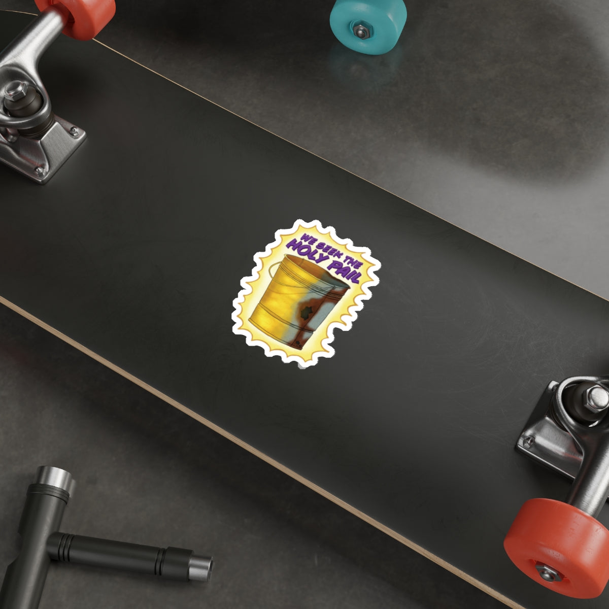 Holy Pail Die-Cut Stickers
