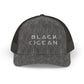 Black Ocean Snapback Trucker Cap