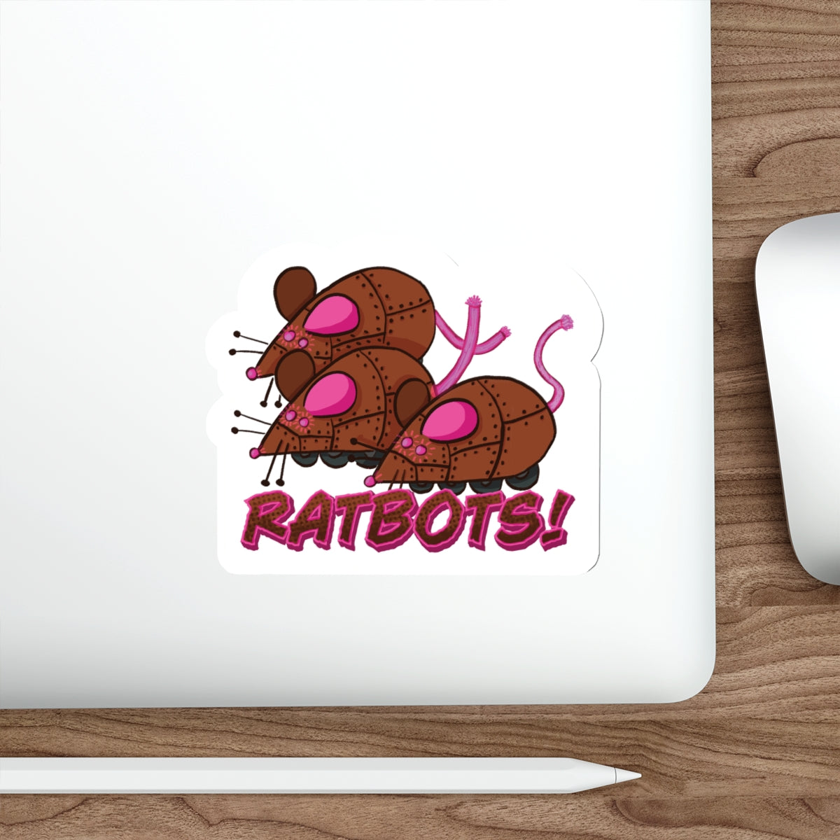 Ratbots! Die-Cut Stickers
