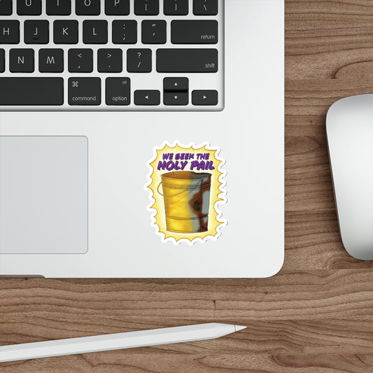 Holy Pail Die-Cut Stickers