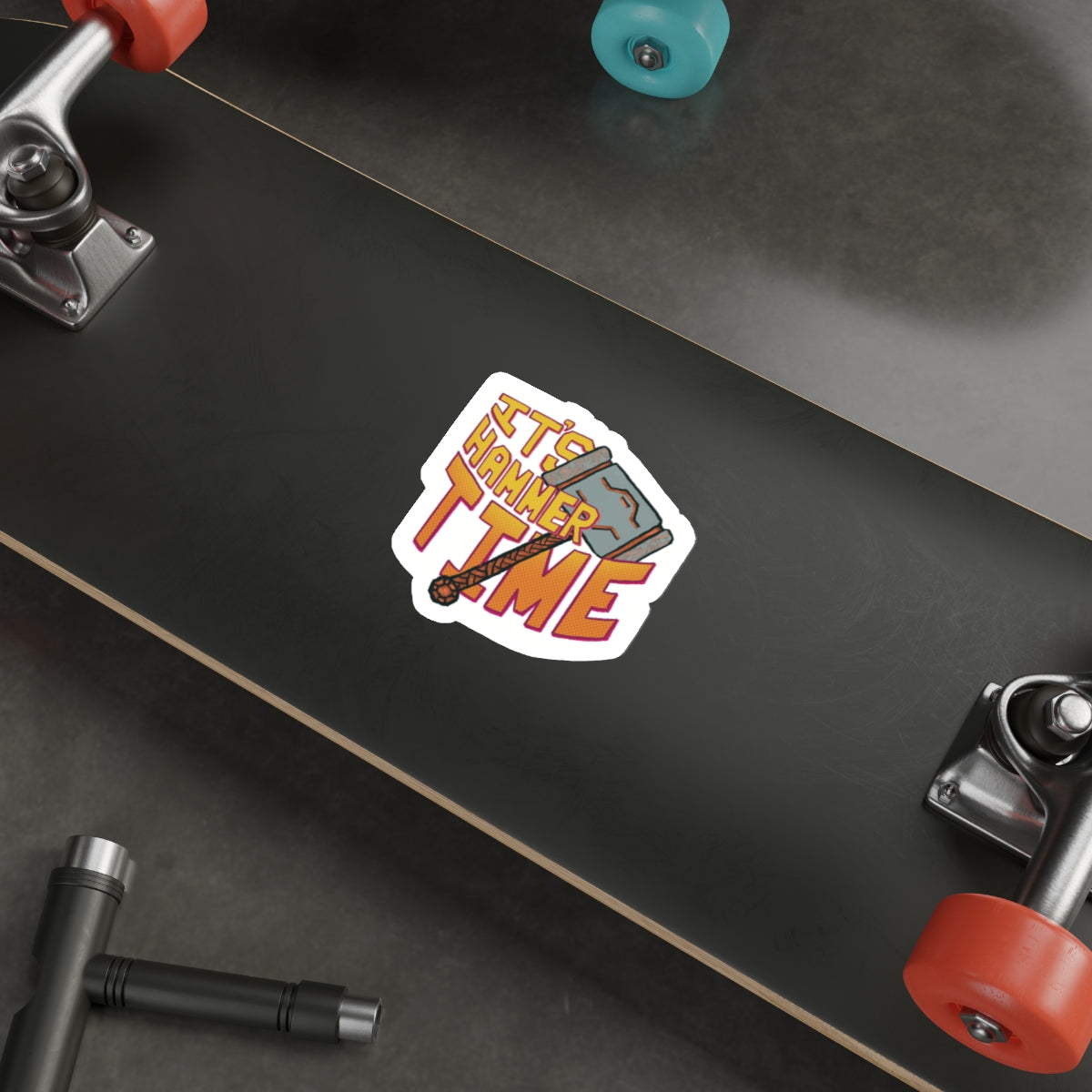 Hammer Time! Die-Cut Stickers