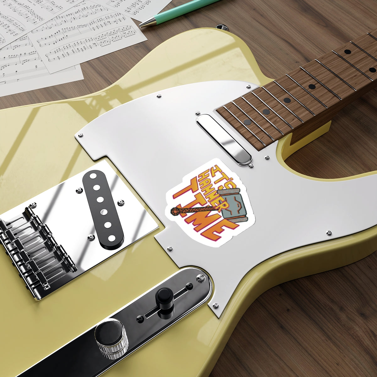 Hammer Time! Die-Cut Stickers