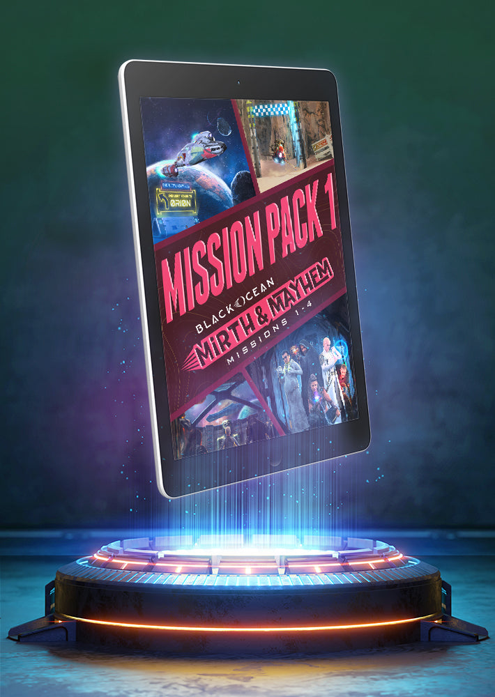 Black Ocean: Mirth & Mayhem Mission Pack 1, Missions 1-4