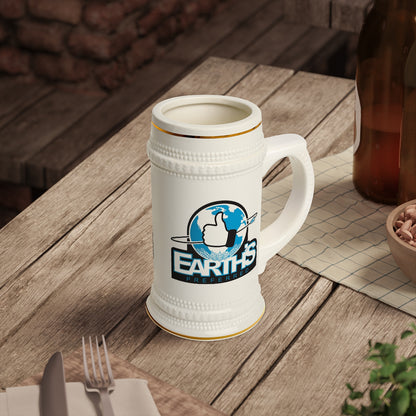 Black Ocean: Earth's Preferred beer stein mug