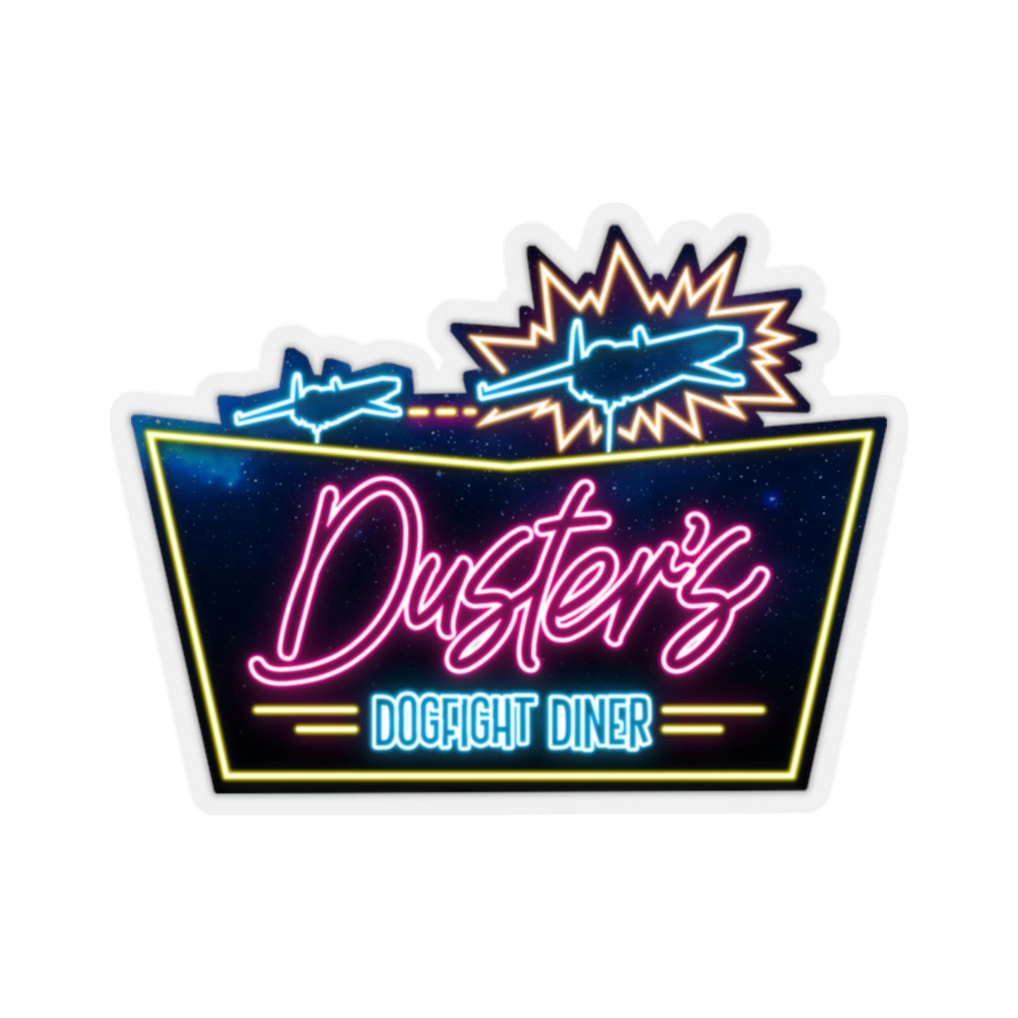 Black Ocean: Duster's Dogfight Diner stickers
