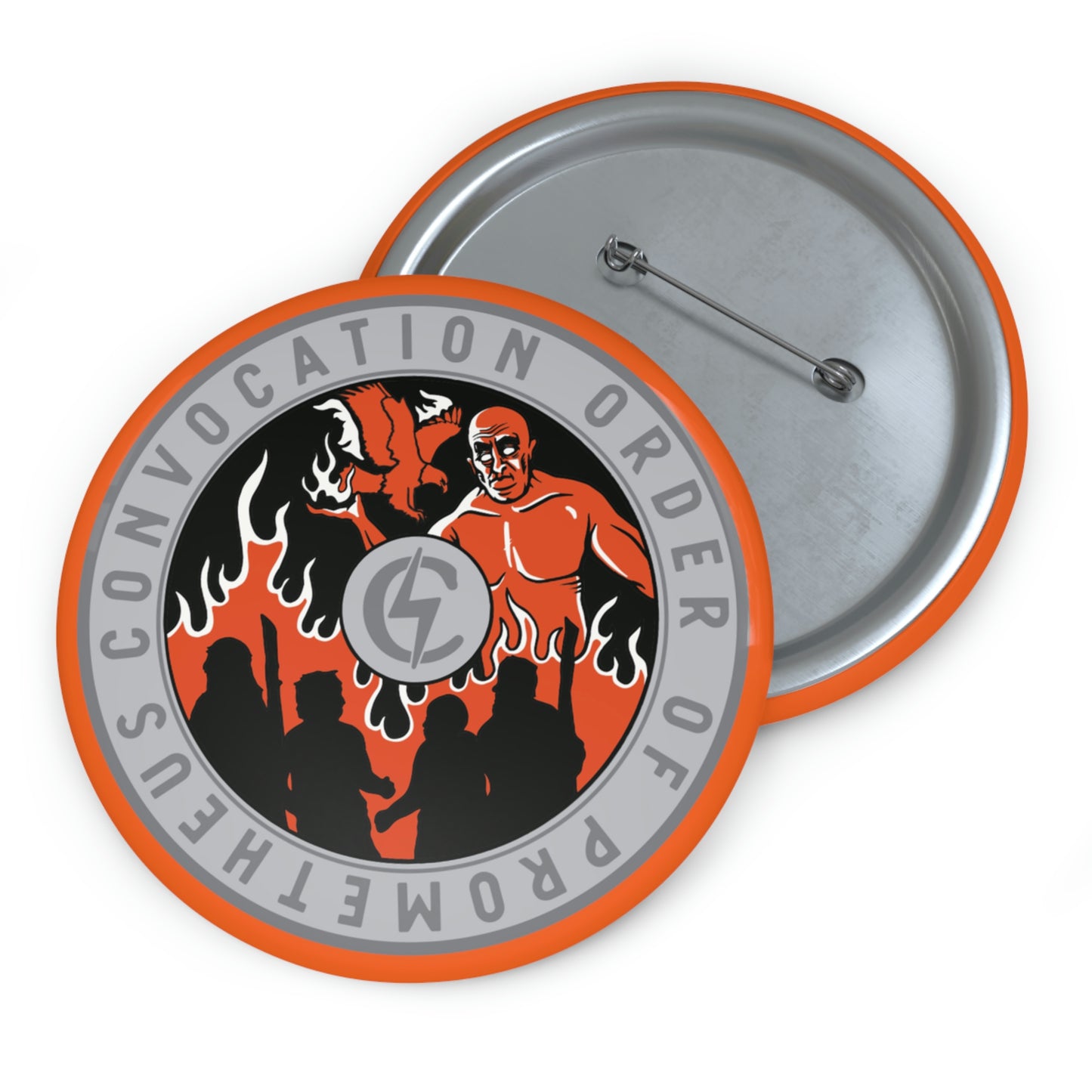 Black Ocean: Order of Prometheus pin button