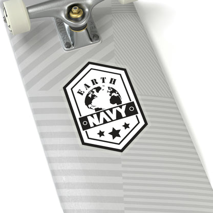 Black Ocean: Earth Navy Stickers