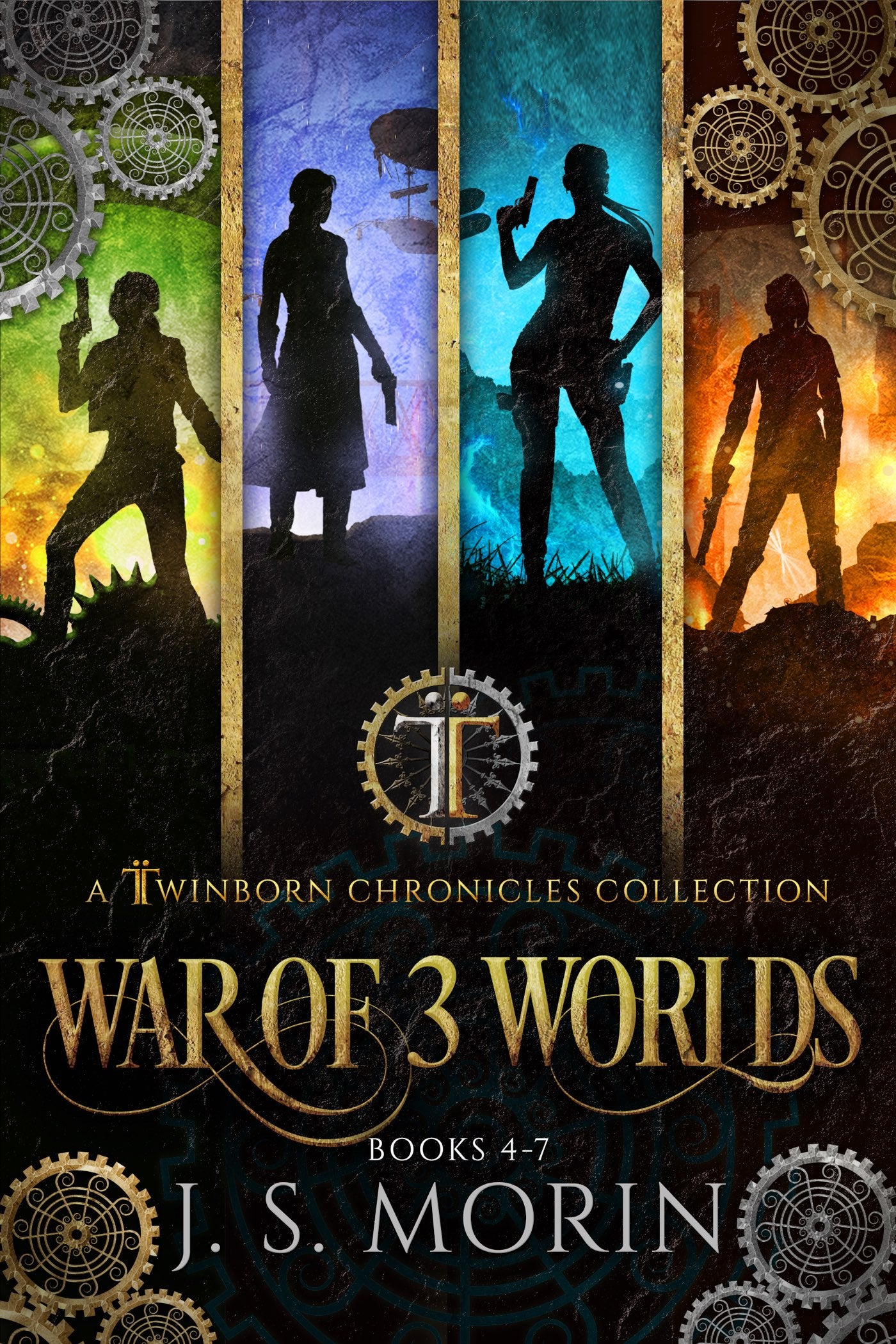 War of 3 Worlds, Twinborn Chronicles Books 4-7