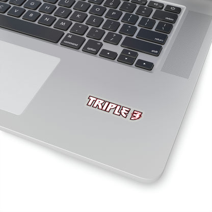 Black Ocean: Triple 3 sticker