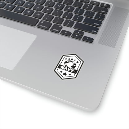 Black Ocean: Earth Navy Stickers