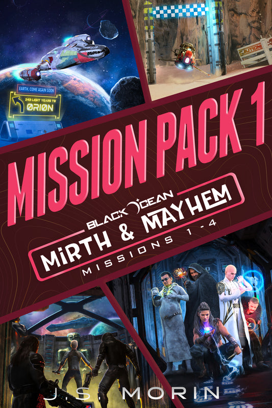 Black Ocean: Mirth & Mayhem Mission Pack 1, Missions 1-4